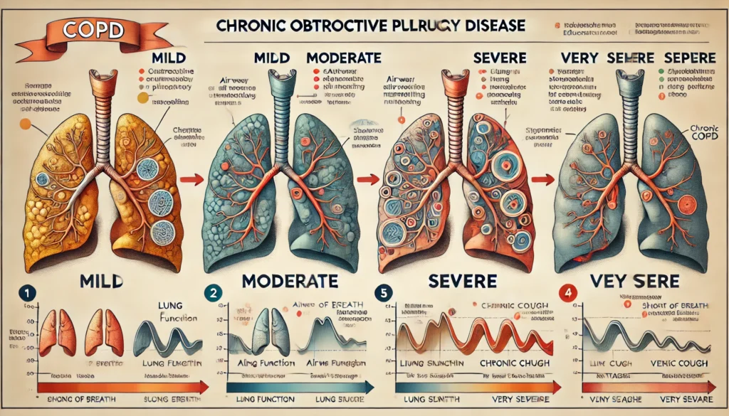 Stages of COPD